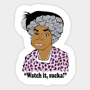 SANFORD AND SON AUNT ESTHER FAN ART!! Sticker